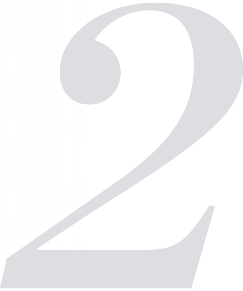 Bespoke numbers banner featuring different number styles