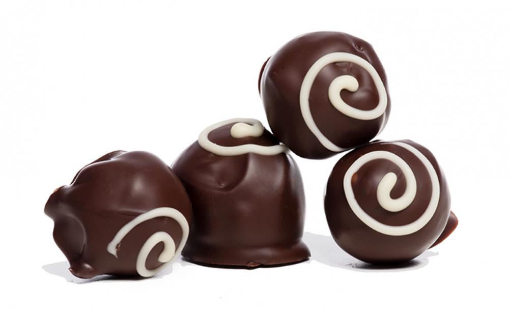 Confectionary banner featuring a variety of candies