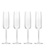 CHAMPAGNE FLUTE SET OF 4 - ripple
