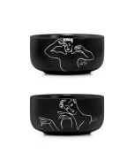 MEDIUM BOWL SET OF 2 - hey you!