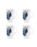 MUG SET OF 4 - graceful