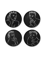SIDE PLATE SET OF 4 - compelling