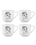 MUG SET OF 4 - pillow talk