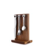 CUTLERY 20pc SET AND STAND - hanging wave