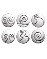 COASTER SET OF 6 - shapes