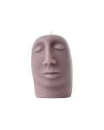 SCULPTURAL CANDLE - gleam - mauve