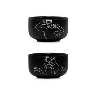 SMALL BOWL SET OF 2 - hey you!