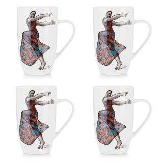 MUG SET OF 4 - free flowing