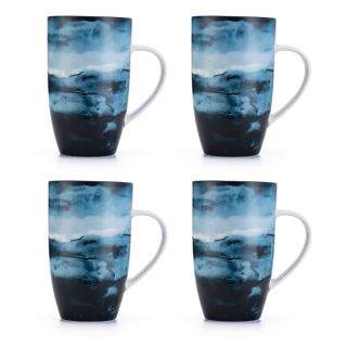 MUG SET OF 4 - sea 'n sky
