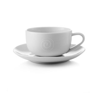 CUP & SAUCER  -  swirl