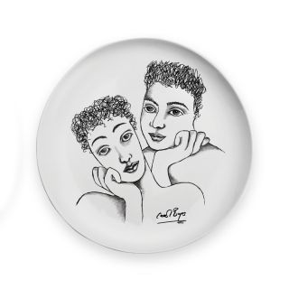 DINNER PLATE - two of a kind