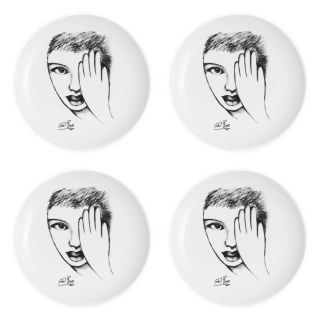 SIDE PLATE SET OF 4 - eye for detail