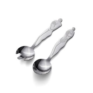 SALAD SERVERS SML  -  wo/man