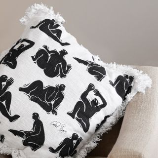 CUSHION - lazy days cream