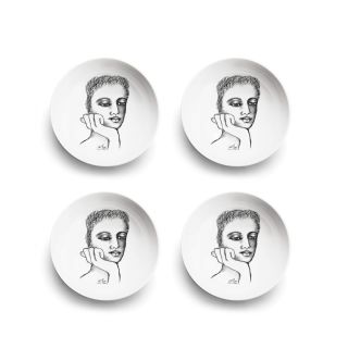 CEREAL / SOUP BOWL SET OF 4 - just a thought