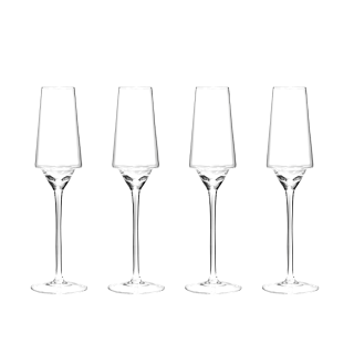 CHAMPAGNE FLUTE SET OF 4 - edge