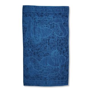 BATH SHEET - serene - navy