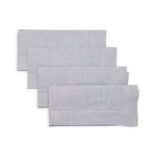 NAPKIN SET OF 4 - signature grey