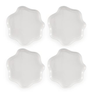 DINNER PLATE SET OF 4 - wavy