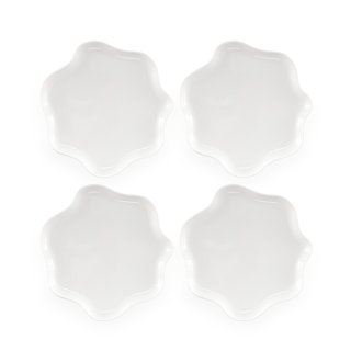 SIDE PLATE SET OF 4 - wavy