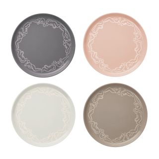 DINNER PLATE SET OF 4 - luxe loungers - mixed set