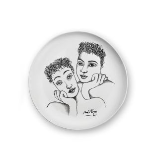 SIDE PLATE - two of a kind