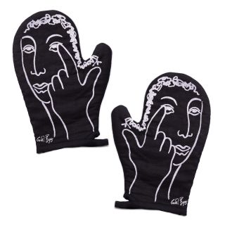 OVEN GLOVE SET OF 2 - eye wonder