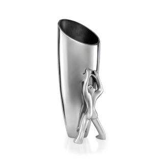 VASE LARGE - leaning man
